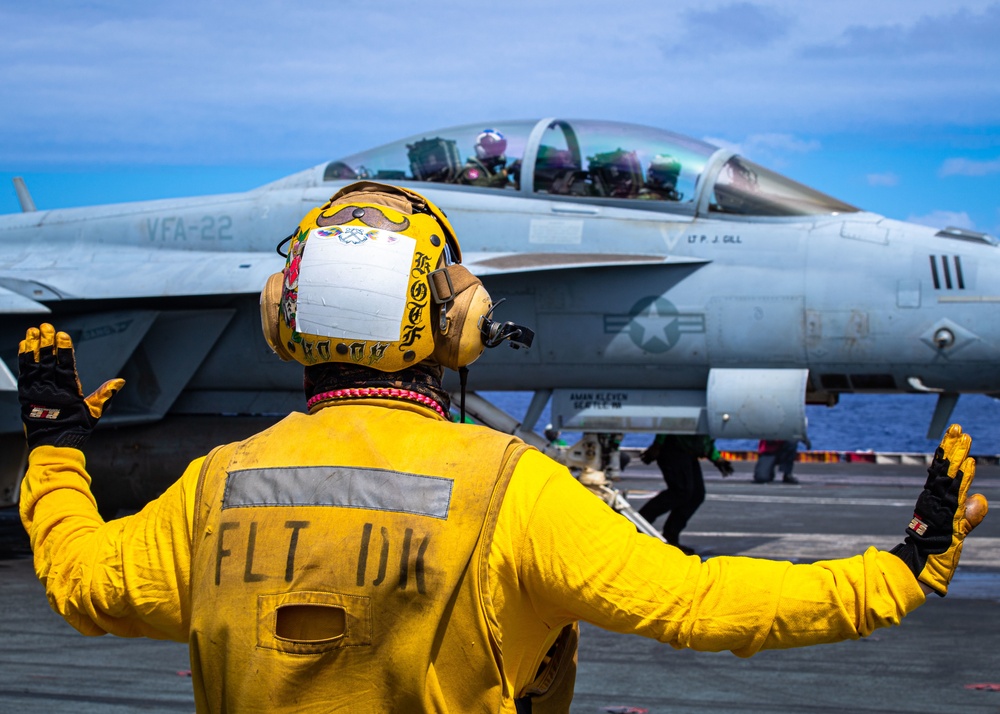 Nimitz Conducts Flight Ops