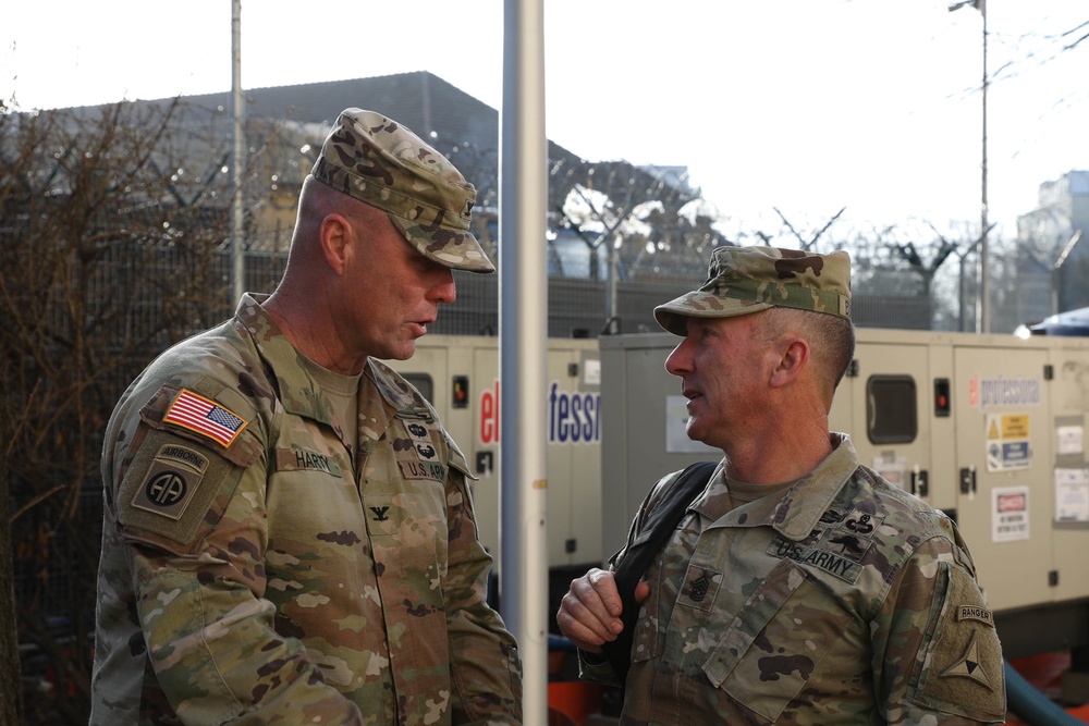 III Armored Corps Command Sergeant Major Burgoyne Visits Poland