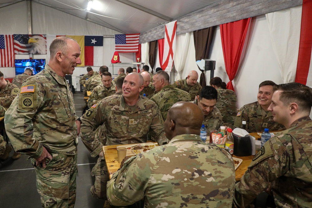 III Armored Corps Command Sergeant Major Burgoyne Visits Poland