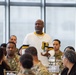 Vietnam War Veteran Tony Marshall Speaks During Black History Observance