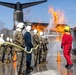 26th MEU Marines Conduct Shipboard Fire Fighting Training