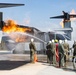 26th MEU Marines Conduct Shipboard Fire Fighting Training