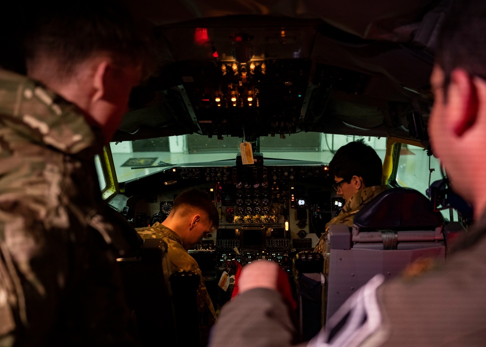 Yorkshire Universities Air Squadron visits RAF Mildenhall