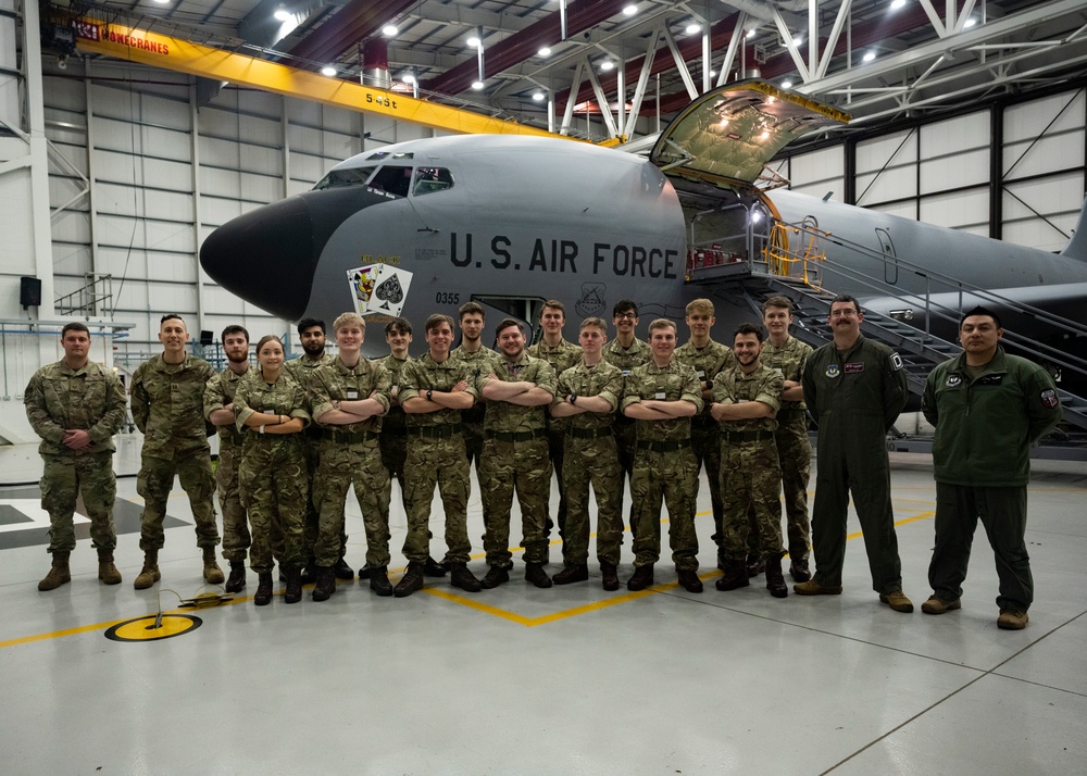 Yorkshire Universities Air Squadron visits RAF Mildenhall