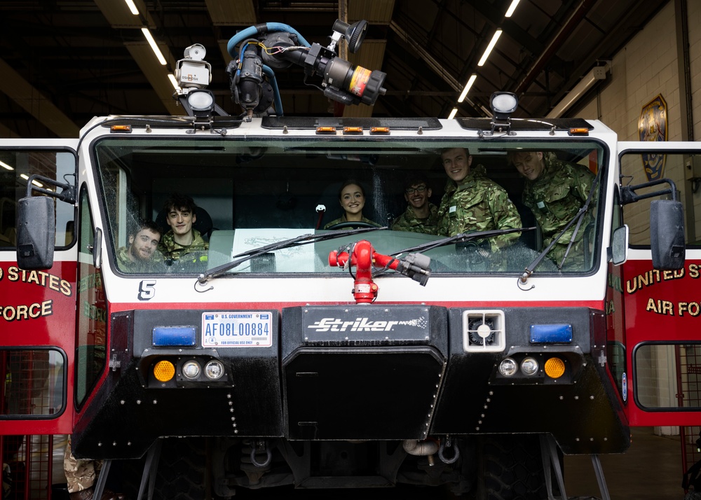 Yorkshire Universities Air Squadron visits RAF Mildenhall