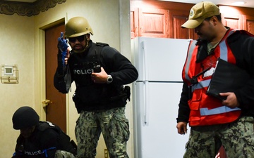 Naval Station Norfolk Conducts Citadel Shield - Solid Curtain 2023