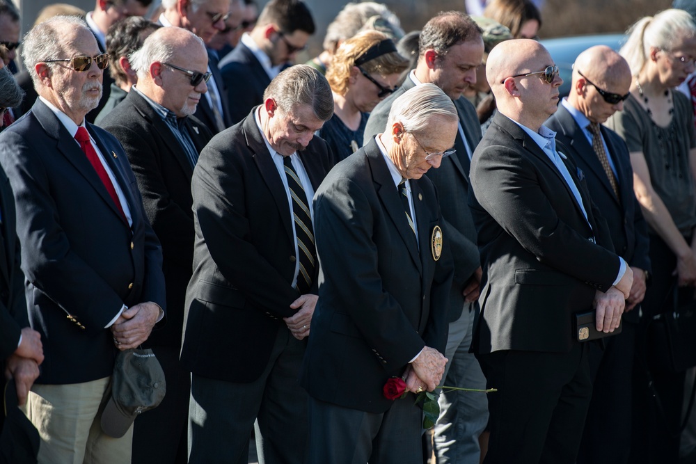 Military Funeral Honors Were Held for U.S. Navy Gunner’s Mate 3rd Class Herman Schmidt in Section 70