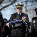 Military Funeral Honors Were Held for U.S. Navy Gunner’s Mate 3rd Class Herman Schmidt in Section 70