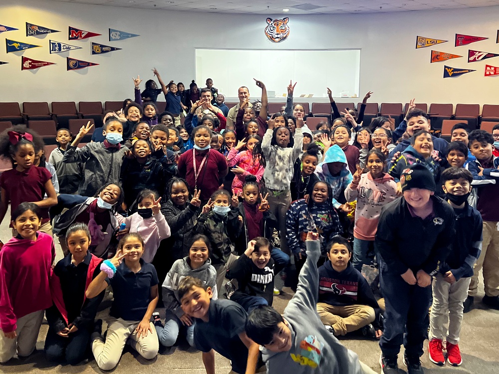 NTAG Houston Empowers Elementary School Students through Community Presentation at B.C. Elmore Elementary