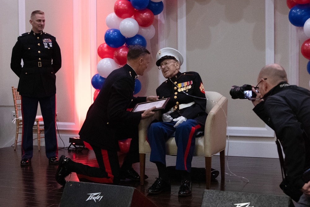 Cpl. Roland Scarinci's 100th Birthday