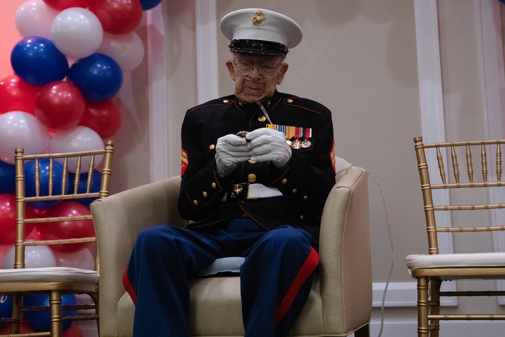 Cpl. Roland Scarinci's 100th Birthday