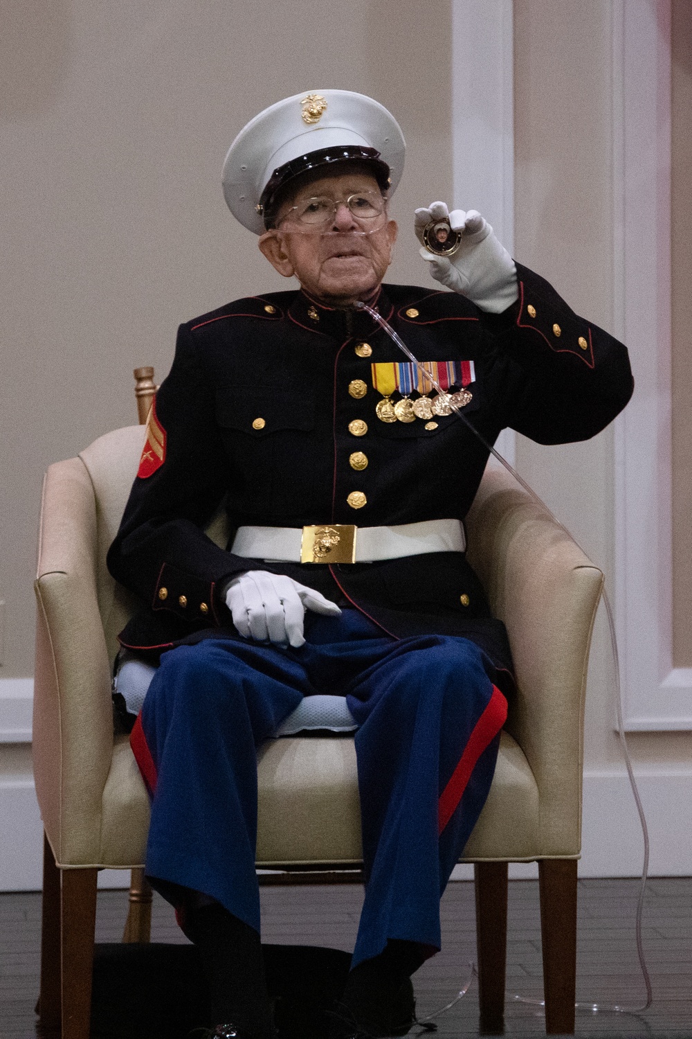 Cpl. Roland Scarinci's 100th Birthday