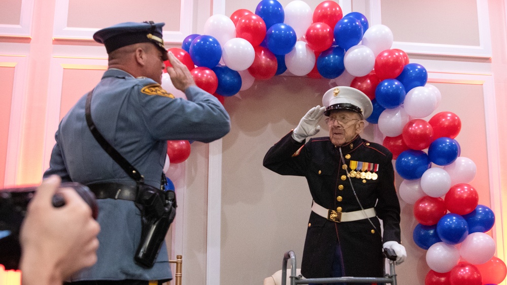 Cpl. Roland Scarinci's 100th Birthday