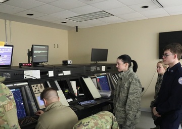 Air Force Junior Reserve Officer Training Corps cadets visit Volk Field