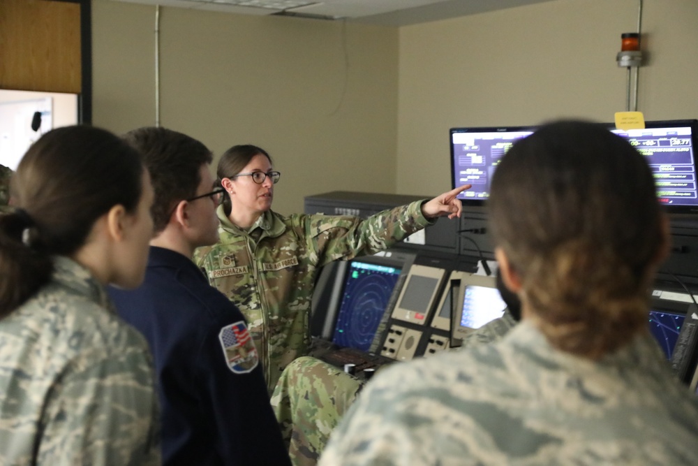 Air Force Junior Reserve Officer Training Corps cadets visit Volk Field