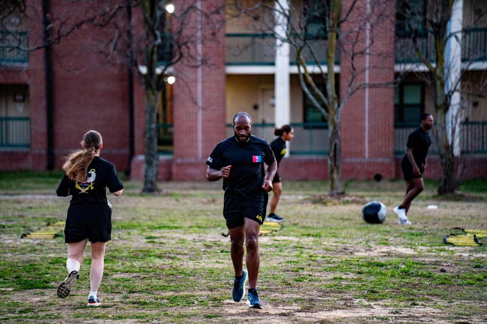 Providers Conduct PT with AA8