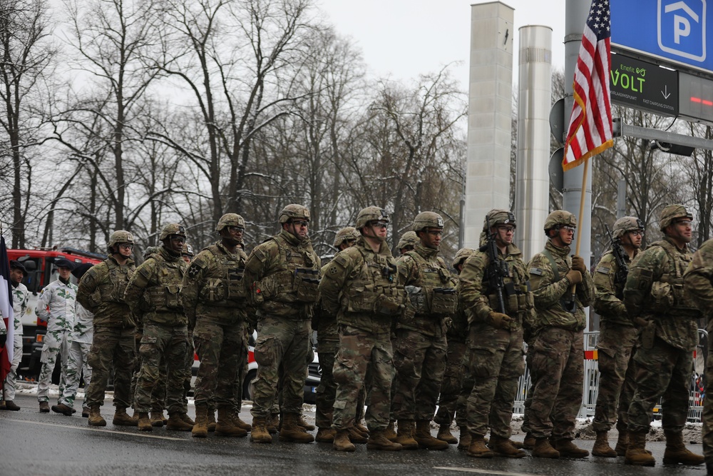 DVIDS - Images - U.S. Army marches in Estonian Independence Day [Image ...