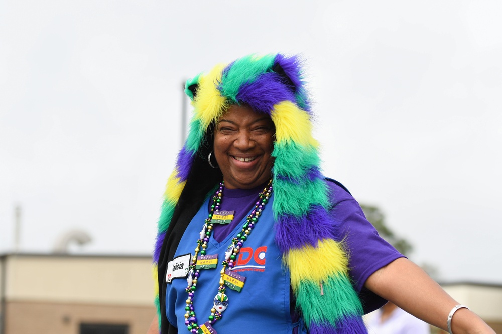 Keesler Child Development Center celebrates Mardi Gras
