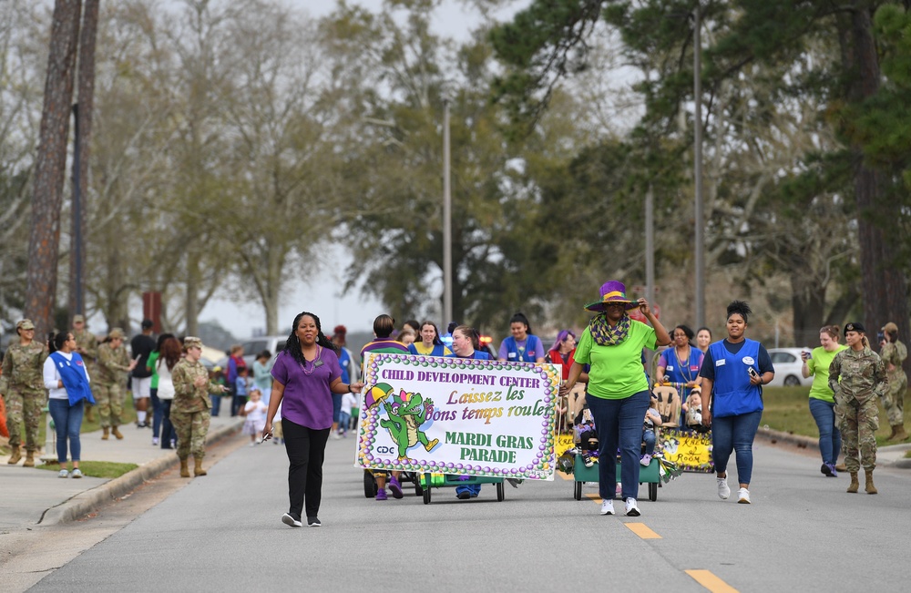 Keesler Child Development Center celebrates Mardi Gras