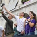 Keesler leadership attends Mardi Gras parade