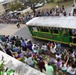 Keesler leadership attends Mardi Gras parade