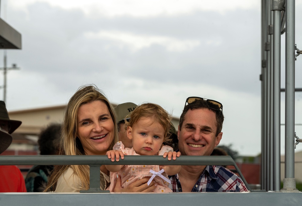 Family Visit to the Pearl Harbor National Memorial