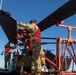 3rd Combat Aviation Brigade Conducts Blade Folding Operations as Part of Port Operations