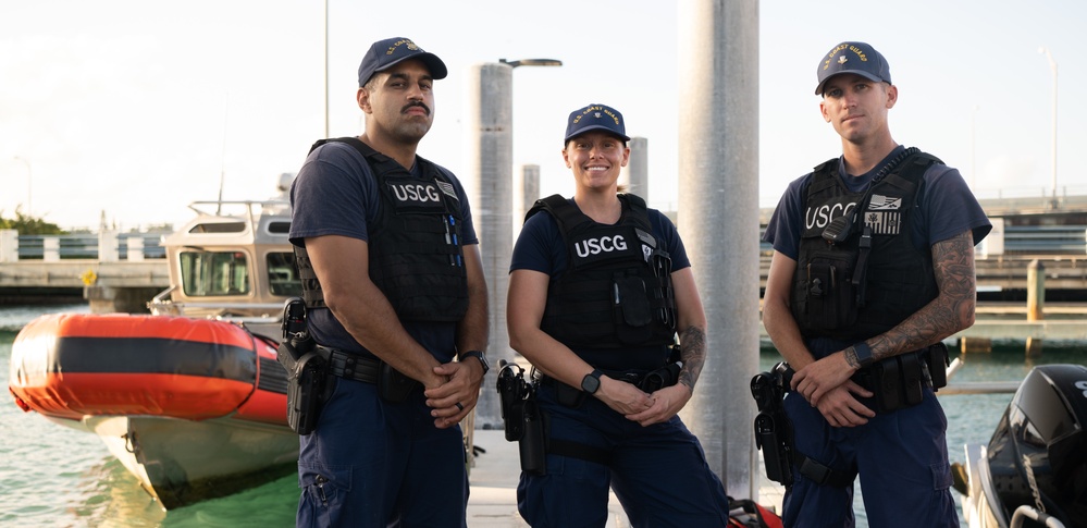 Coast Guard Station Miami Beach boarding team