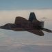 F-22 Raptors conduct test mission over Pacific Ocean