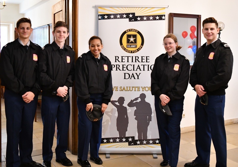 JROTC at Retiree Appreciation Day