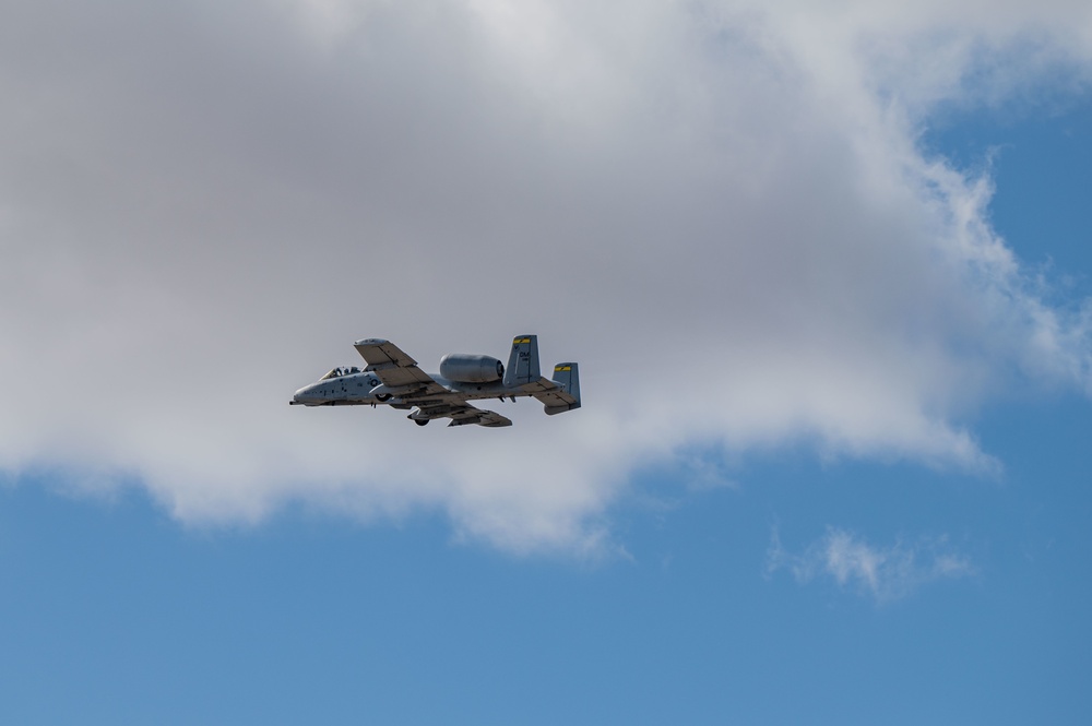 A-10 Demonstration Team practice 14 February