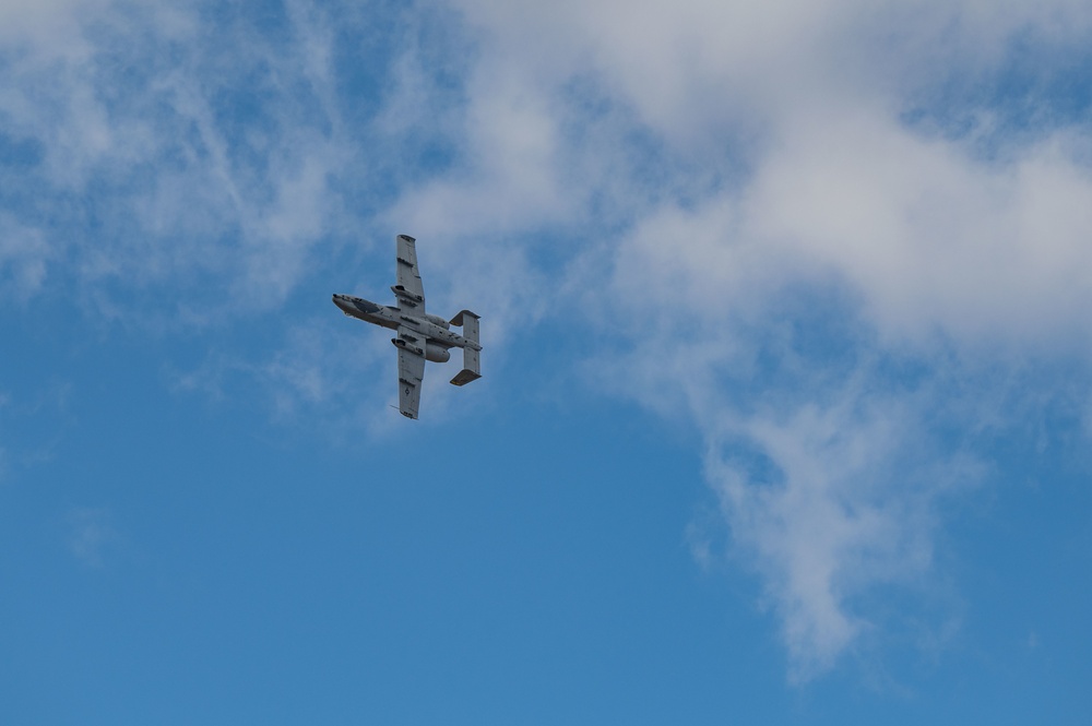 A-10 Demonstration Team practice 14 February