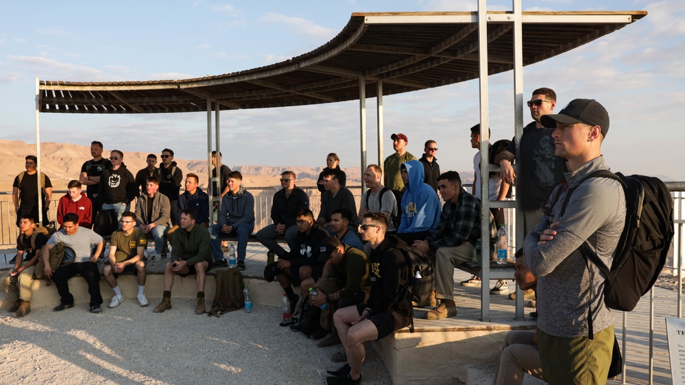 U.S. Marines with 3rd ANGLICO visit Masada during Intrepid Maven