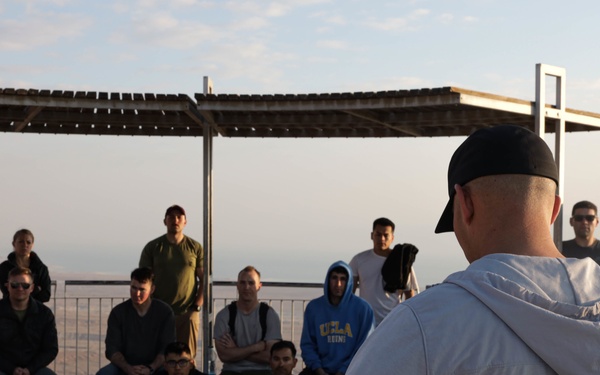 U.S. Marines with 3rd ANGLICO visit Masada during Intrepid Maven