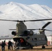 U.S. CH-47F Chinook delivers humanitarian aid supplies to Elbistan, Turkiye