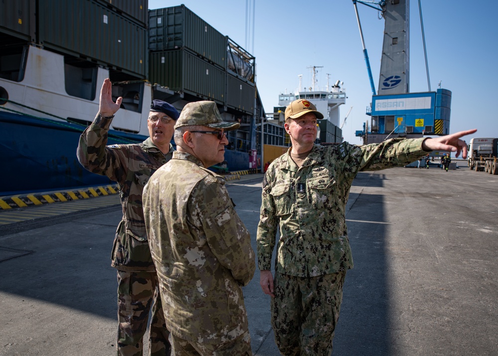 Allied Joint Forces Command Naples observes Humanitarian Assistance to Turkiye