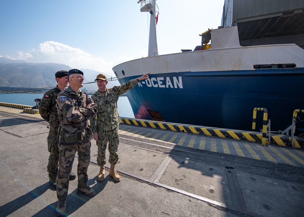 Allied Joint Forces Command Naples observes Humanitarian Assistance to Turkiye