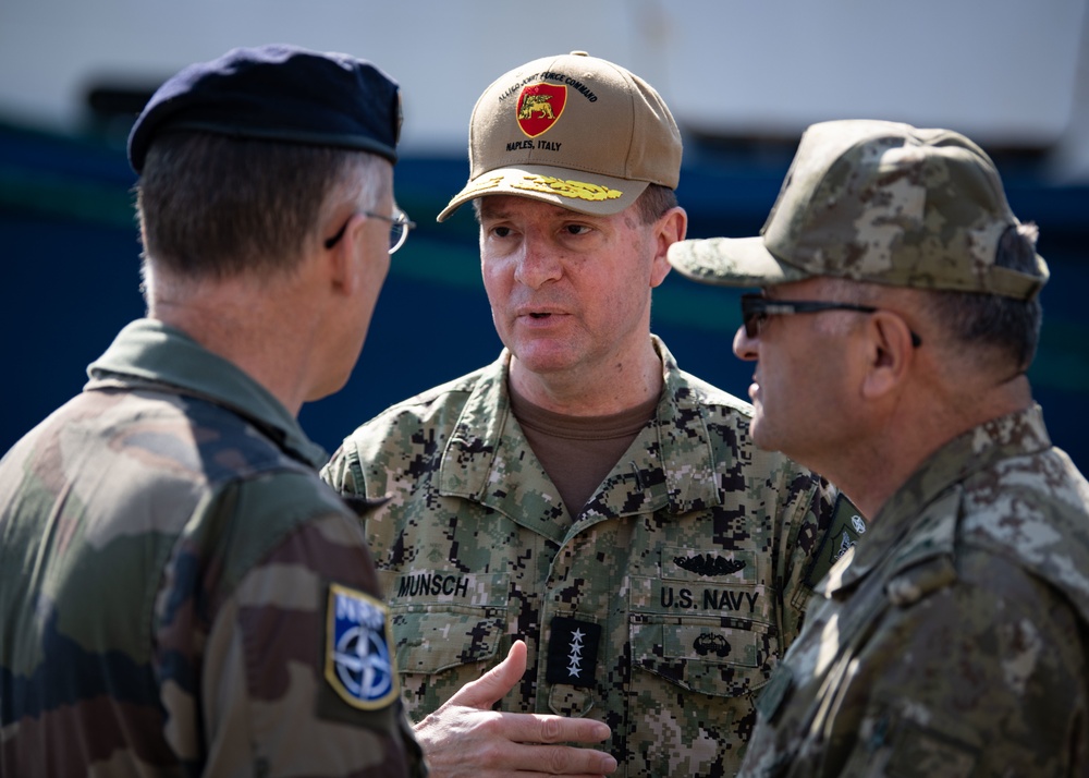 Allied Joint Forces Command Naples observes Humanitarian Assistance to Turkiye