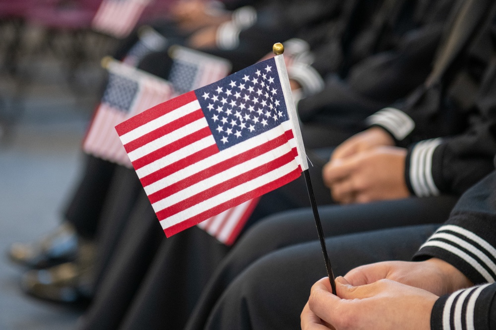 Naturalization Ceremony at US Navy Recruit Training Command