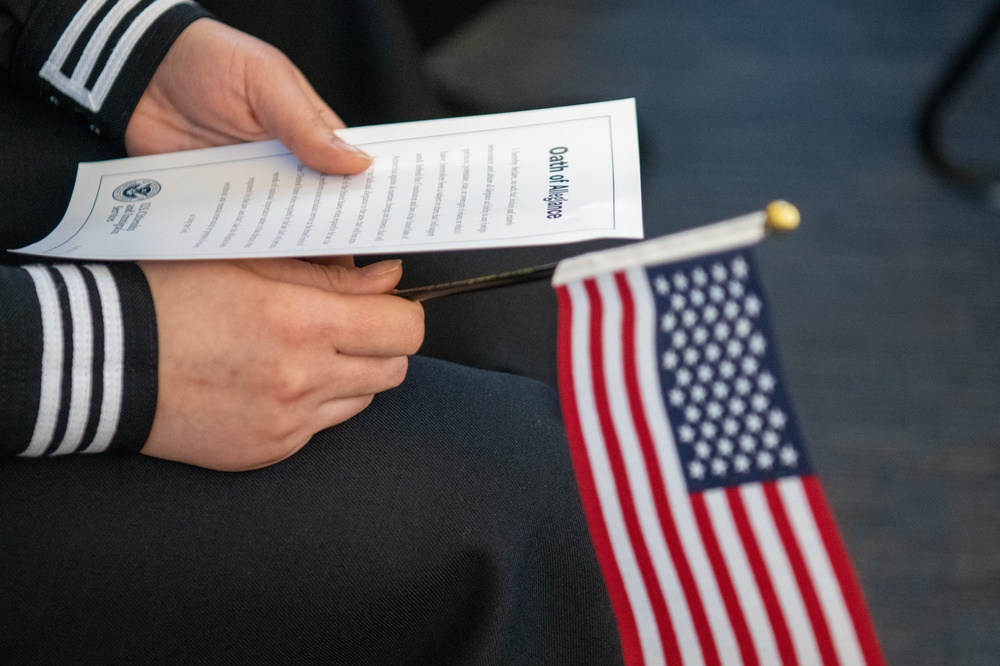 Naturalization Ceremony at US Navy Recruit Training Command