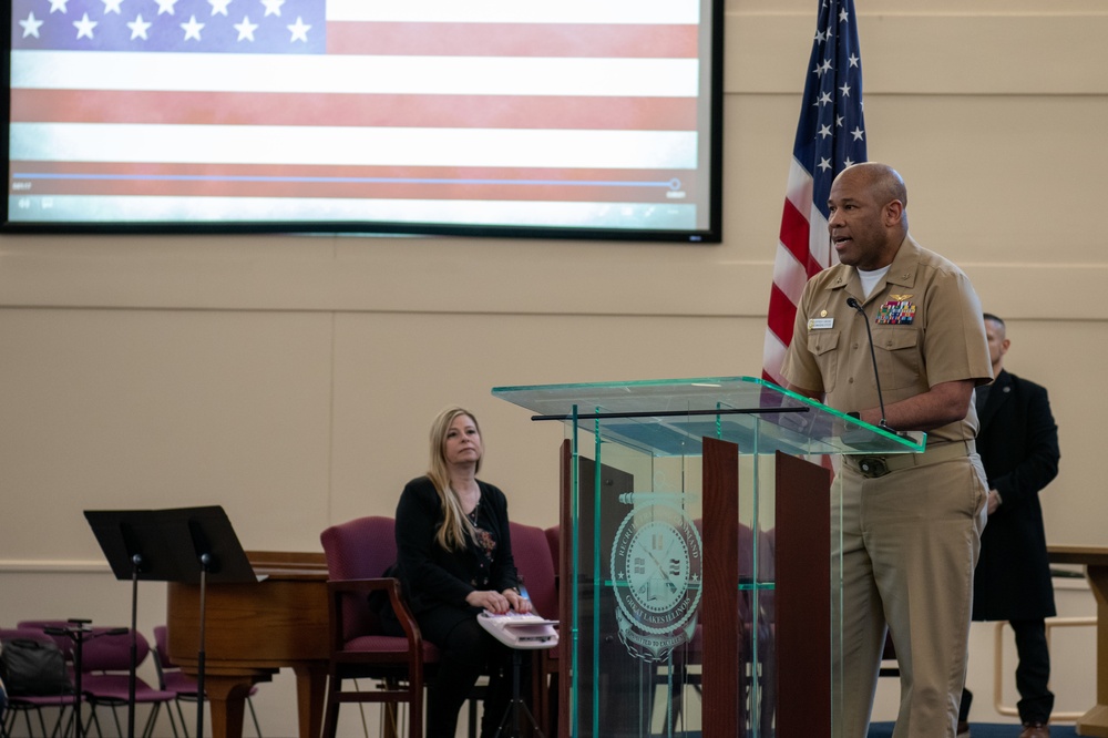 Naturalization Ceremony at US Navy Recruit Training Command