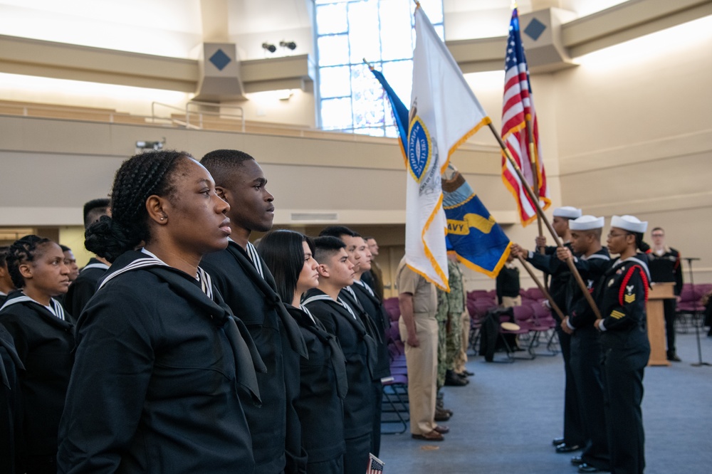 Naturalization Ceremony at US Navy Recruit Training Command