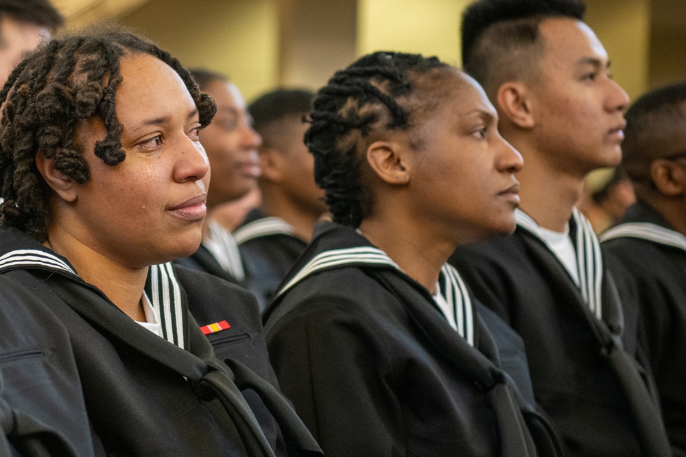 Naturalization Ceremony at US Navy Recruit Training Command