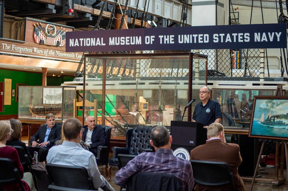 NHHC honors civilian’s efforts in discovery and documentation of U.S. Navy shipwrecks
