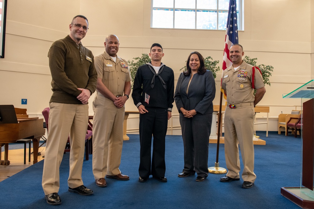 Naturalization Ceremony at US Navy Recruit Training Command