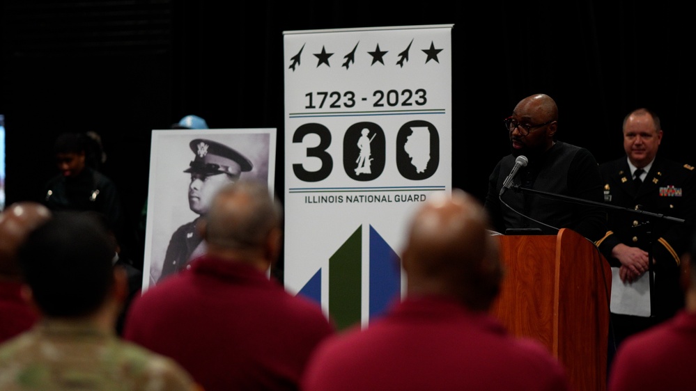 ILLINOIS NATIONAL GUARD JOINS COMMUNITY IN HONORING CAPTAIN WALTER DYETT AND A CHICAGO PUBLIC SCHOOL STUDENT