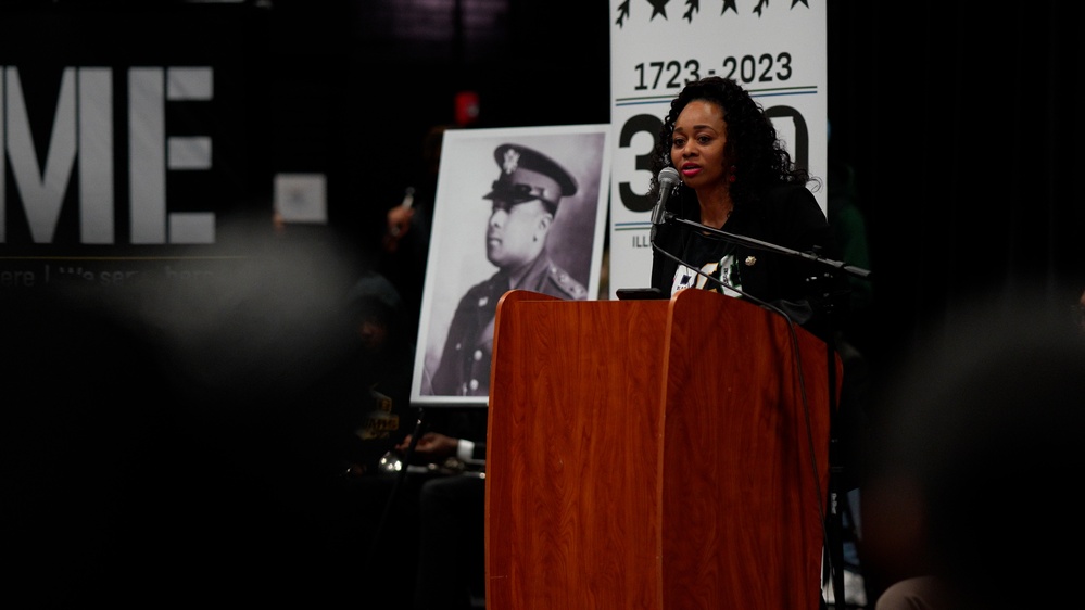 ILLINOIS NATIONAL GUARD JOINS COMMUNITY IN HONORING CAPTAIN WALTER DYETT AND A CHICAGO PUBLIC SCHOOL STUDENT