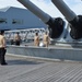 Hampton Roads Naval Museum hosts a re-enlistment ceremony aboard Battleship Wisconsin