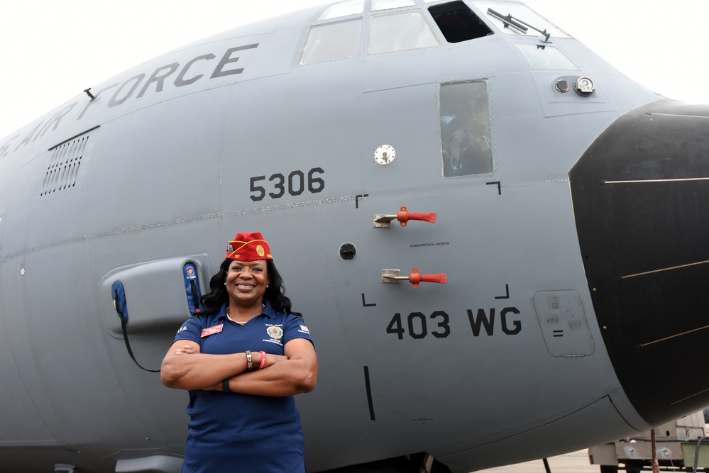 American Legion representatives visit Keesler AFB