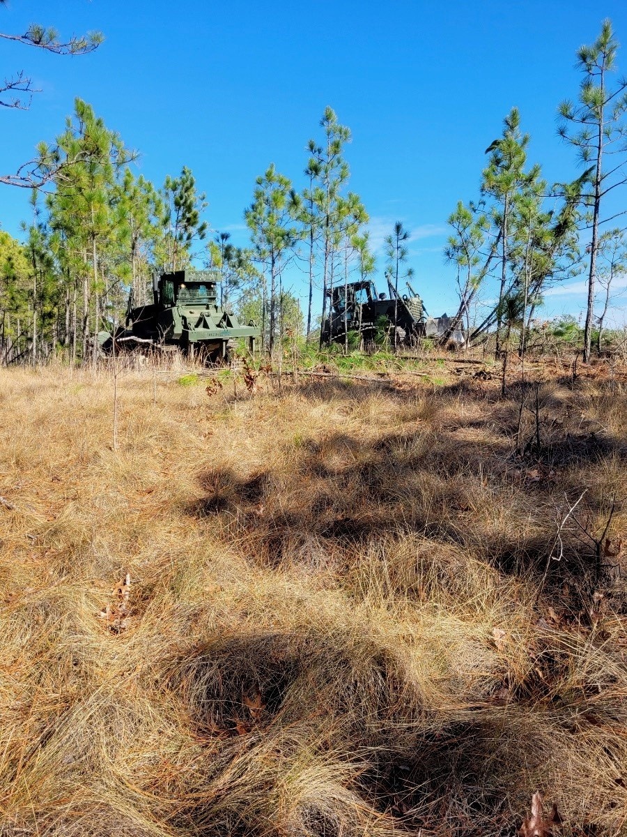 Collaborative efforts help restore training land